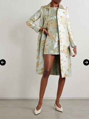 Staud mint green jacket only NWT